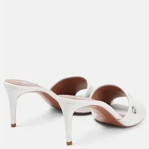 アライア サンダル Oeillets embellished leather アライア サンダル Oeillets embellished leather - メルカリ